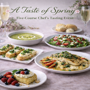 Creating A Tasting Menu Spring Event Details